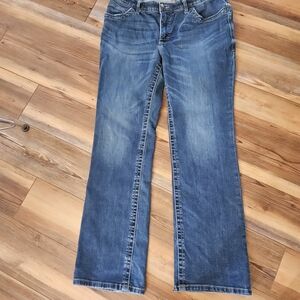 Wrangler Women's Straight Leg Blue Jeans
